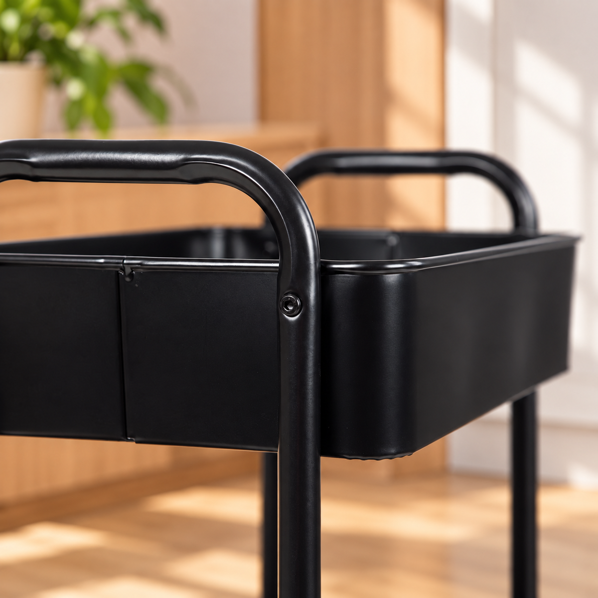 3-Tier Rolling Laundry Cart
