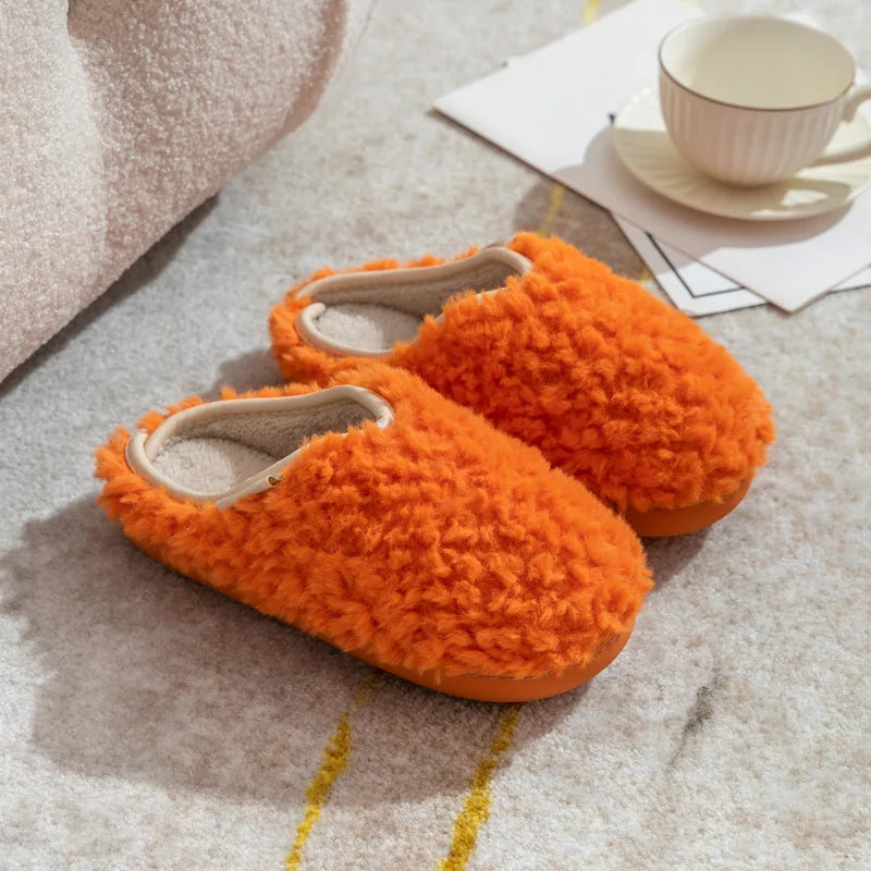 Warm Fluffy Bedroom House Slippers