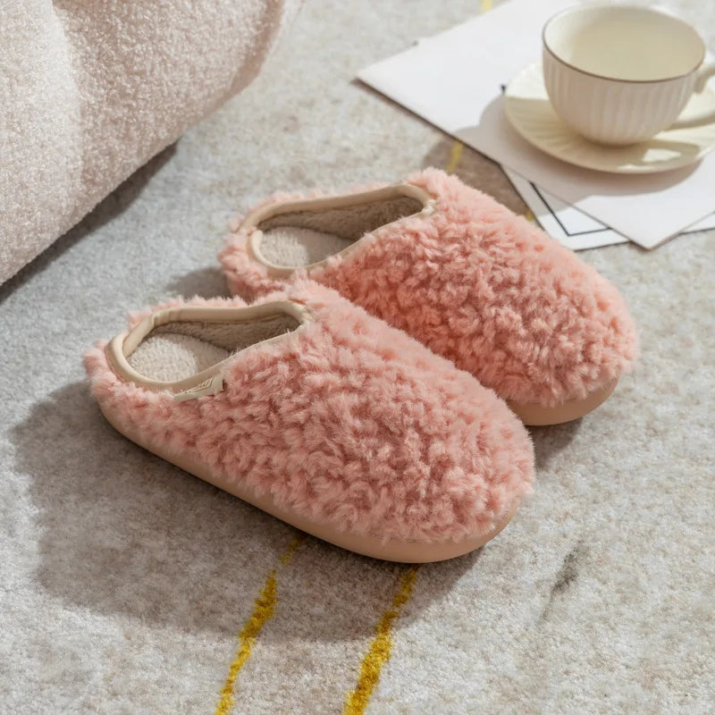 Warm Fluffy Bedroom House Slippers